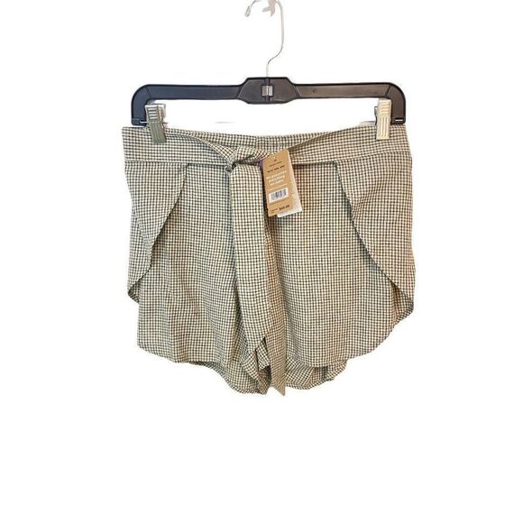 Patagonia Women's Garden Island Shorts 4" Checkers: Pumice NWT XS - Picture 3 of 7